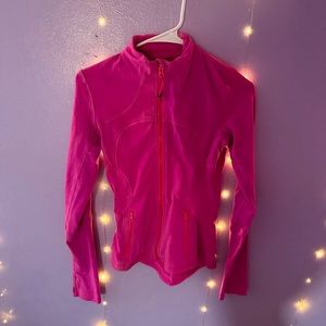 vintage sonic pink lululemon define jacket
